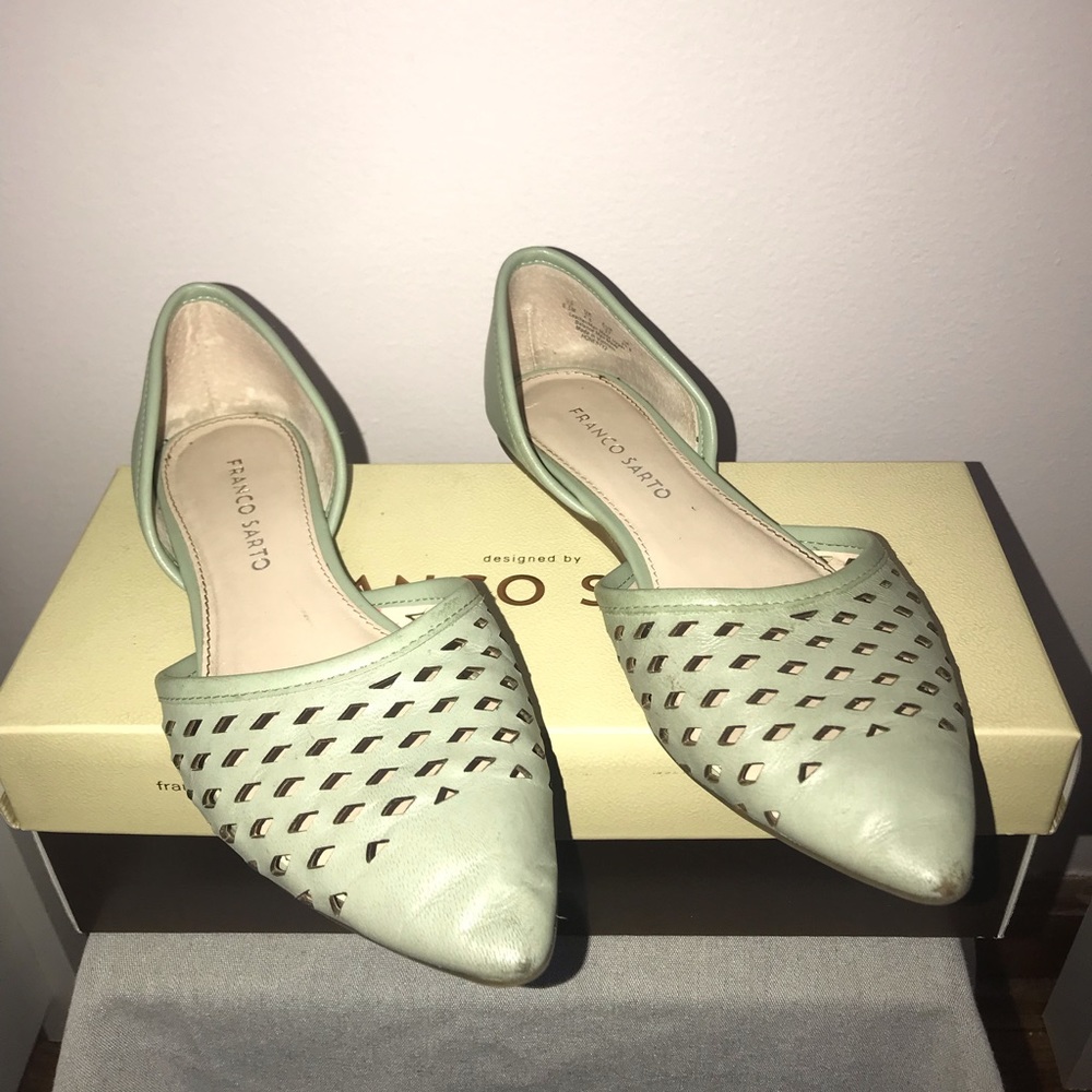 Sage Colored Flats
